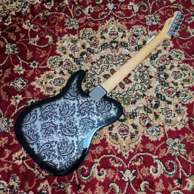 *NEW IN BOX* 2025 Fender Japan Limited Edition Telecaster Black Paisley, JD25 MIJ image 17