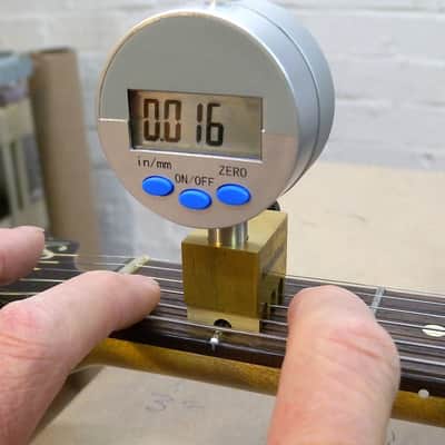 StewMac Digital Nut Slotting Gauge, For Guitar and Most Instrument (12203) image 5