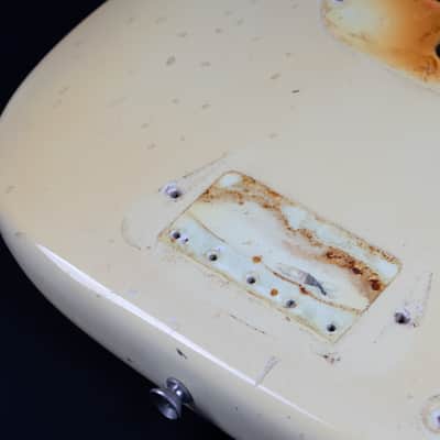 1965 Fender Precision Bass with Rosewood Fretboard - Olympic White image 16
