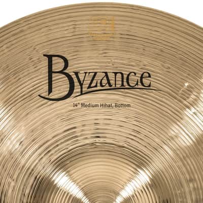 Meinl Byzance Brilliant Medium Hi Hat Cymbals 14 image 4