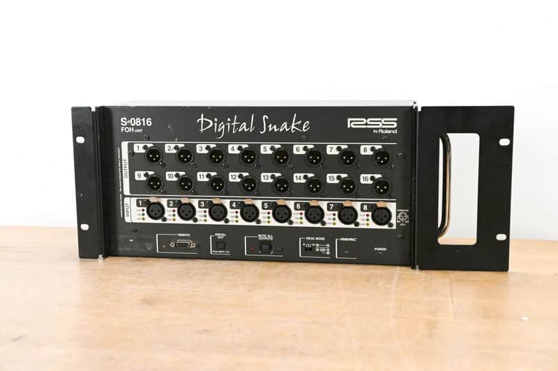 Roland S-0816 8 x 16 Digital Snake Front of House Unit CG01449 image 1