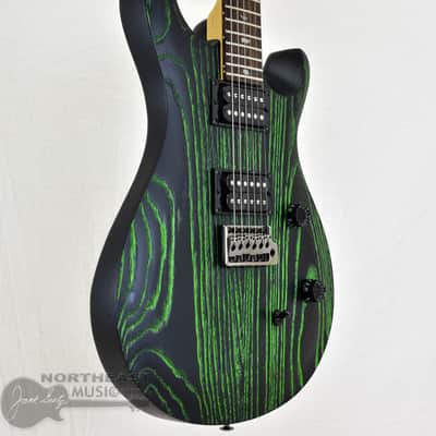 PRS SE Swamp Ash CE 24 Sandblasted Limited Edition - Green (s/n: 9618) image 2