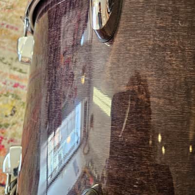 Yamaha 12x10" Maple Custom Absolute Rack Tom - Plum 1988 image 5