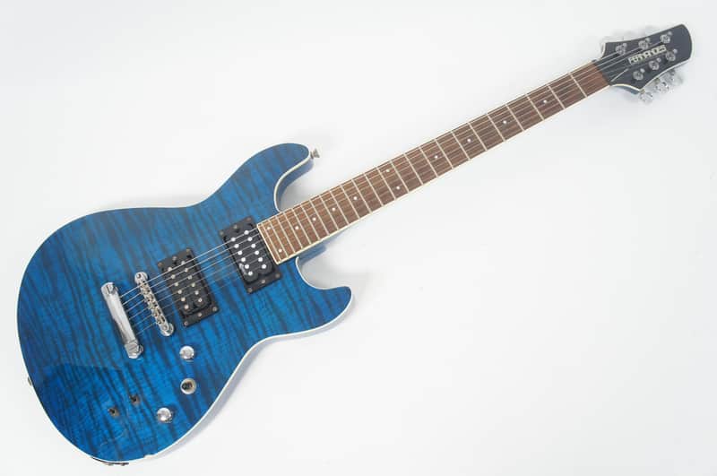 [SALE Ends Aug 20] Fernandes APG-55S DRAGONFLY 2 MODE SUSTAINER Transparent Blue image 1