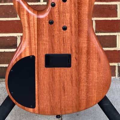 Ibanez Premium SoundGear SR5FMDX2NTL, 5-String, Natural Low Gloss, Nordstrand Pickups, Gig Bag image 7