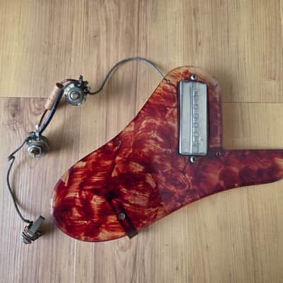 Vintage 1940's Silvertone 1350 Loaded Pickguard w/ Gibson P13 Pickup, Original Pots, and Jack! image 1