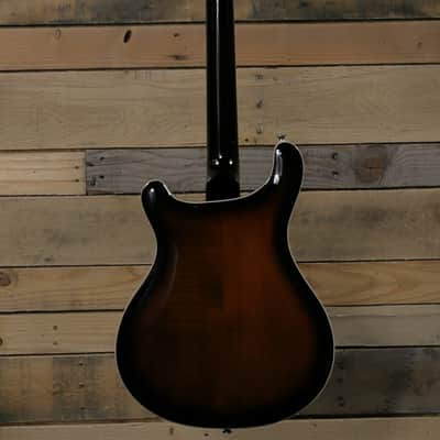 PRS SE Hollowbody II Electric Guitar Black Gold Burst w/ Case image 5