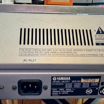 Yamaha Motif 7 Keyboard Synthesizer Workstation image 5