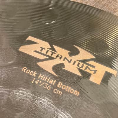 Zildjian ZXT Titanium Rock Cymbal Pack Set 14" Hi-Hat 16" Crash 20" Ride 10" Splash image 11