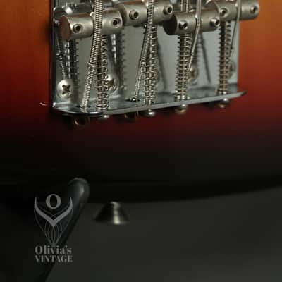 1992 Fender MIJ '62 Reissue Jazz Bass Sunburst image 7