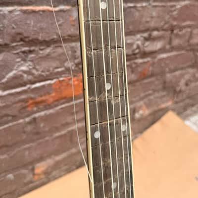 Vintage Recording King Lined Fretless Open-Back Banjo image 6