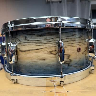 Tama Star Walnut 14x6.5" Snare Drum - Indigo Japanese Sen Burst image 7