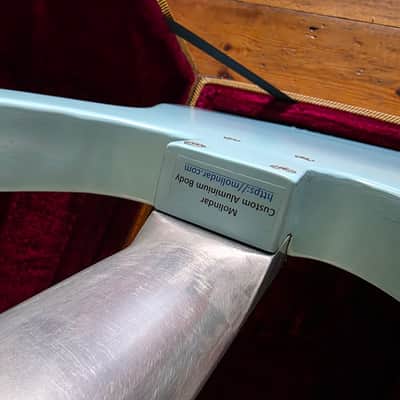 Molindar Venus, Full Aluminium Electric Guitar - Daphne Blue image 12