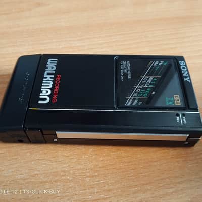 Sony WM F404 1988 - Sony recorder radio Cassette Walkman WM F404 black Cassette player working image 5
