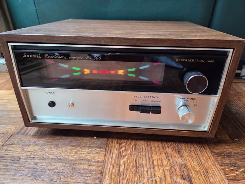 Sansui RA-500 1970 - Wood box image 1