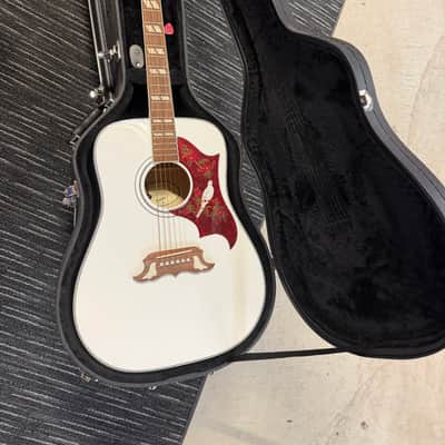 Epiphone Dove Pro WHITE w/case image 1