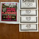 Ernie Ball 2814 Slinky Flatwound Super Electric Bass Strings (45-100)