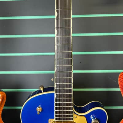Gretsch G5655TG Electromatic Azure Metallic 2020 Semi-Hollow Electric Guitar image 6