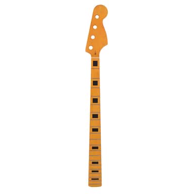 20 Fret Precision Bass Replacement Neck – Maple P Bass Neck with Black Inlays & Truss Rod image 5