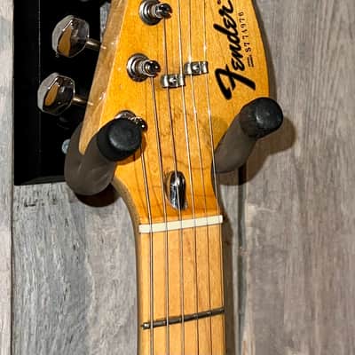 Nice 1977 Fender Stratocaster  Natural with Maple Fretboard , Great Player Includes Pro Setup & Original Hard Shell Case ! image 8