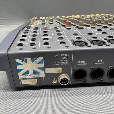 Vintage Studiomaster Trilogy 166 Studio Live Sound 12 Channel Mixer Stage Audio image 14