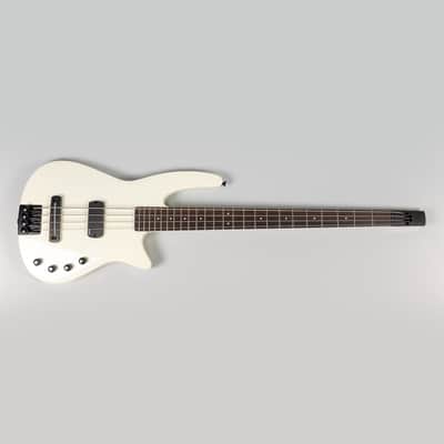 NS Design WAV Radius 4-String Bass in Metallic White (W160344) image 5
