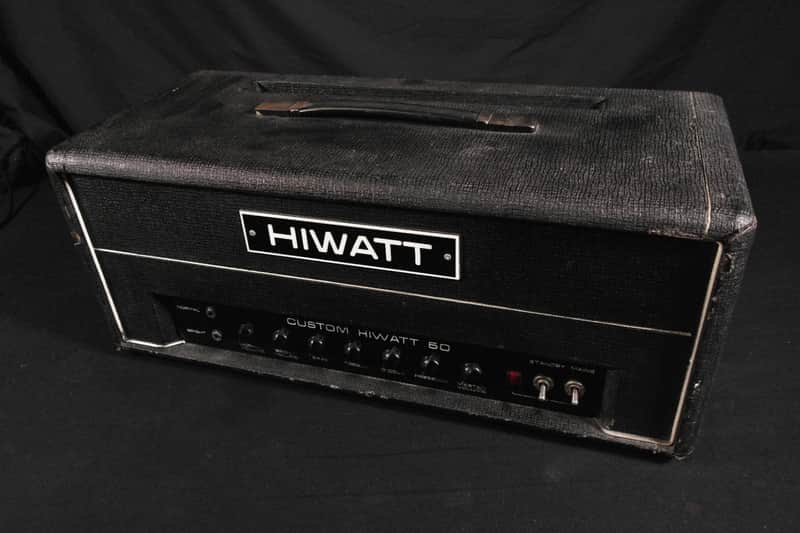 Hiwatt 1978 DR504 Custom 50 Guitar Amplifier Head image 1