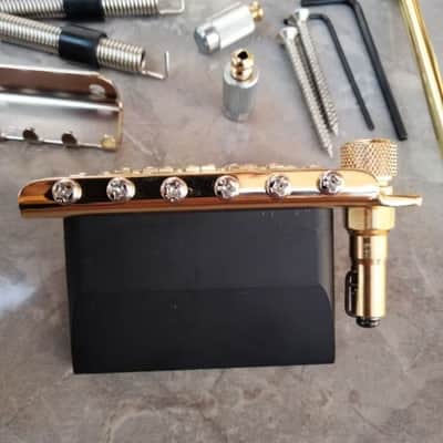 Ibanez T1502 Tremolo Bridge 6 string in Gold image 4