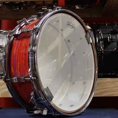 Ludwig 5x14 Legacy Series Jazz Festival Snare Drum in Mod Orange image 5