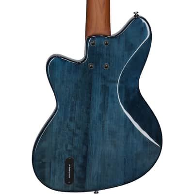 Ibanez TMB405 Talman Electric Bass, Cosmic Blue Starburst image 8