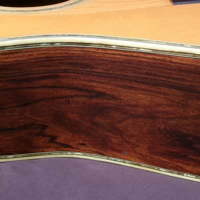 1974 Yairi YW-600 Dreadnought Guitar New Jacaranda Natural+vintage Hard Case image 14