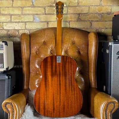 1960s Framus Model 5/195 Western Vintage Natural Made In Germany Acoustic Guitar W/ Original Chipboard Case! image 2