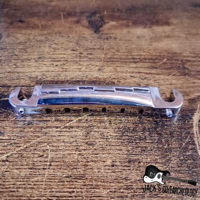 Gibson Custom Shop Wraparound Lightning Bolt Tailpiece (2020s - Nickel) image 2