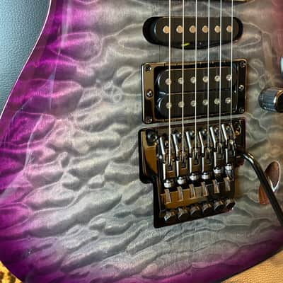 Ibanez S5570Q-DPB Prestige 2014 - 2016 - Deep Purple Doom Burst image 9