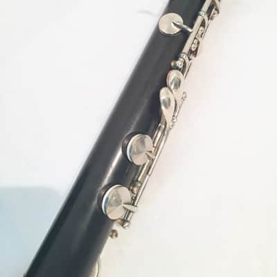 Pourcelle Bb Albert Clarinet High Pitch A454 Restored with Case-Wood Mouthpiece image 10