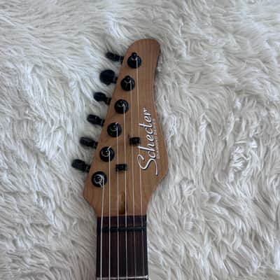 Schecter PT Standard 2024 - Present - Black Fade Burst Burl image 3