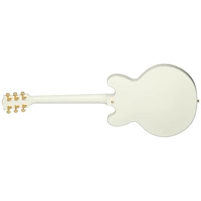 Epiphone 1959 ES-355 Classic White avec étui rigide image 2