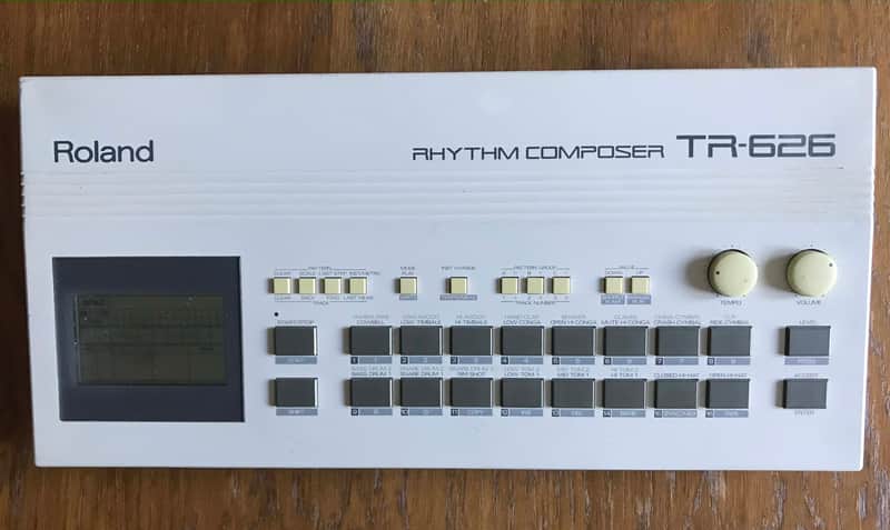 Roland TR-626 Rhythm Composer 1980s - White image 1