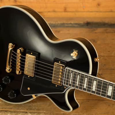 Epiphone Les Paul Custom | Ebony w/Gigbag image 5