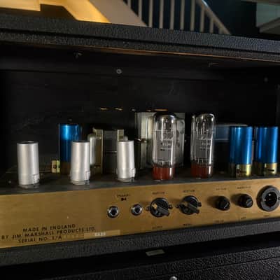 Marshall JMP50 1986 Bass 50-Watt Amp Head 1971 - Serviced image 6