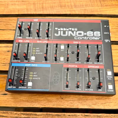 Roland Juno-60  Synthesizer with Tubbutec Controller & MIDI image 2