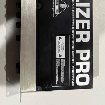 Behringer Virtualizer Pro DSP2024P 24-Bit Multi-Engine Effects Processor 2000s - Black / Silver image 4