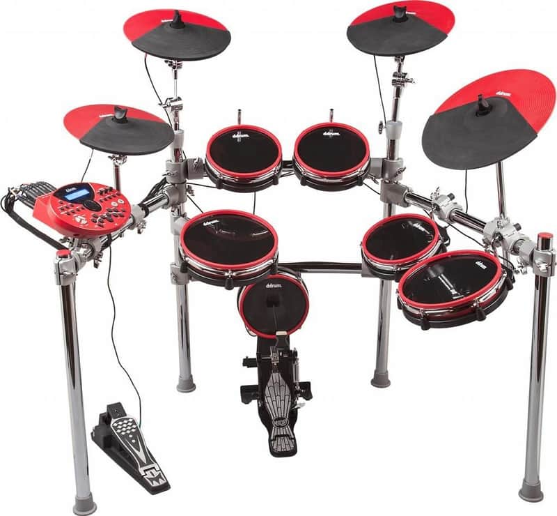 ddrum DD5X Complete Electronic Drum Kit with Module and Rack image 1