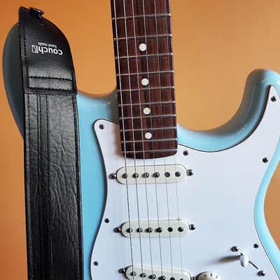 Couch All Black Racer X Guitar Strap image 5