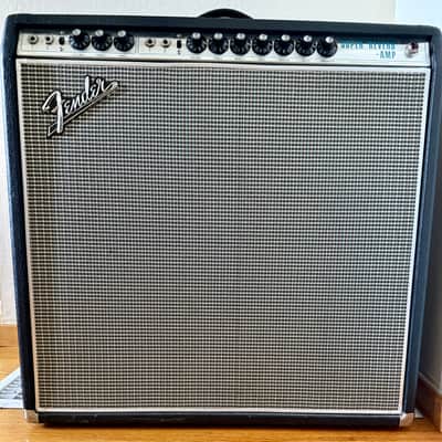 Fender Super Reverb "Drip Edge" 2-Channel 40-Watt 4x10" Guitar Combo 1968 - 1969 - Silverface image 1