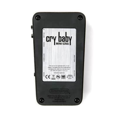 Mint Dunlop Cry Baby Mini 535Q Wah Effect Pedal image 12