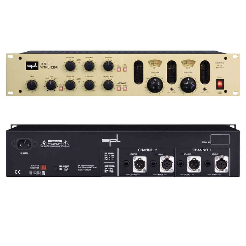 1996 – Present SPL 9530 Tube Vitalizer Signal Processor Gold
