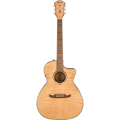 Fender FA-345CE Auditorium Acoustic Electric Guitar -Walnut Fingerboard, Natural image 2