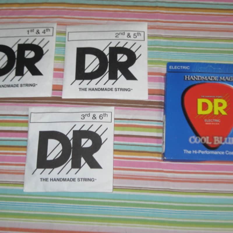 2010s DR CBE-9 (9-42) COOL BLUE electric guitar strings (9, 11…