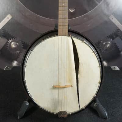 Barclay Tenor Banjo Project w/ Chipboard Case image 2